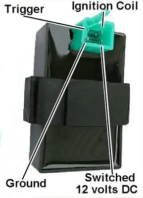 DC CDI Box 4 Pin Quad ATV Quad Dirt Bike Go Kart 50cc 70cc 90cc 110cc 125cc - Image 1 of 4