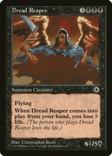 Dread Reaper Portal PLD Black Rare MAGIC THE GATHERING MTG CARD ABUGames