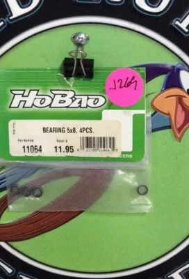 HoBao 11064 Bearings 5x8, (4PCS) Hyper 10SC (4x4) - Image 1 of 2