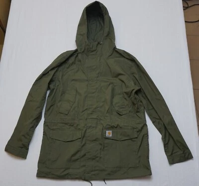 Carhartt BATTLE PARKA Mens Jacket Military Stile Army Green Cotton Blend, Sz XXL - Image 1 of 4