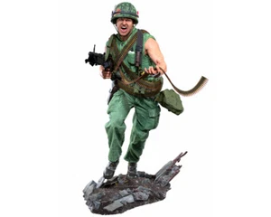 Andrea Miniatures Born to Kill USMC Machine Gunner Vietnam 120mm Unpainted kit - Picture 1 of 4