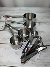 All-Clad Stainless-Steel Measuring Cups & Measuring Spoons Set - New with Tags