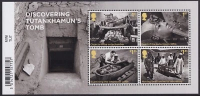 GB 4751 MS4751 Discovering Tutankhamun's Tomb miniature sheet MNH 2022 - Image 1 of 4