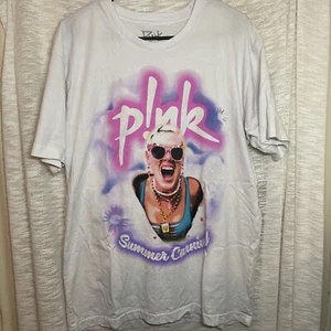 Pink Summer Carnival 2023 Shirt Size Large - Picture 1 of 5