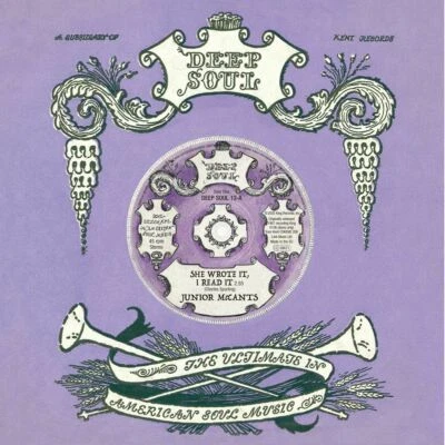 JUNIOR McCANTS / JOHNNY SOUL "SHE WROTE IT, I READ IT c/w FALL IN THESE..." DEEP - Image 1 of 2