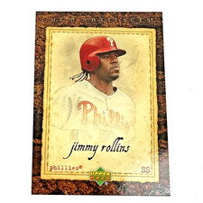 2007 Upper Deck Artifacts Jimmy Rollins Philadelphia Phillies #59