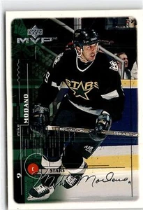 Mike Modano Silver Script 1998-99 Upper Deck MVP #61 - Imagen 1 de 2