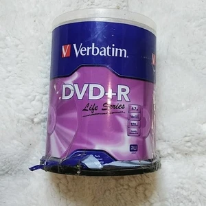 Verbatim DVD+R 4,7GB 16x AZO Recordable Media Discs (OPEN PACKAGE) - Bild 1 von 4