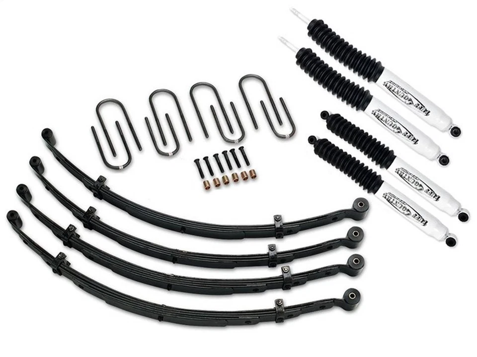Tuff Country 42800KN Suspension Lift Kit 1987-96 Jeep Wrangler Lift: Front 2 / R Foto 1 de 3