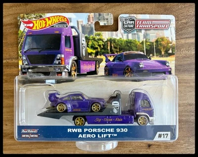 Hot Wheels Premium Team Transport RWB Porsche 930 Aero Lift - Image 1 of 2