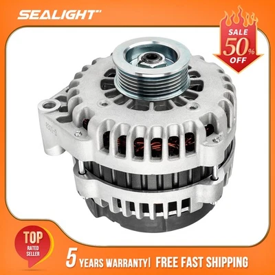 160 Amp Alternator For 2007-2013 Chevrolet Tahoe 5 3L 8301N 15093928 15857608 Foto 1 de 4