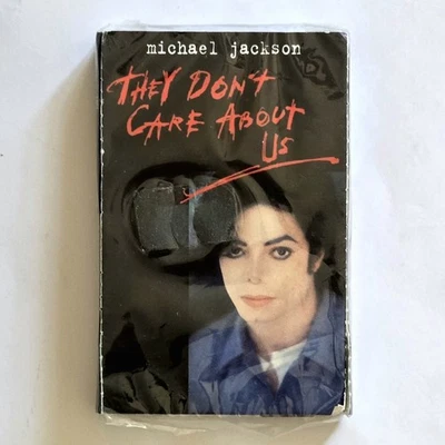 MICHAEL JACKSON "They Don't Care About Us" AUSSIE ORIGINAL 1996 CASSETTE SINGLE - Image 1 of 3
