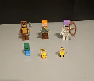 LEGO Minifigure Lot Minecraft Figures & Accessories  - Picture 1 of 13