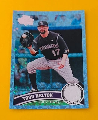 2011 Topps Hope Diamond Anniversary Parallel Todd Helton #/60 -Super Rare Legend - Image 1 of 2
