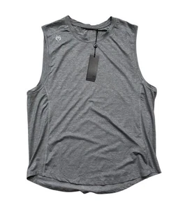 NEW Greyson Sport Shirt Mens Large Heathered Gray Light Tank top Gym Training - Picture 1 of 12