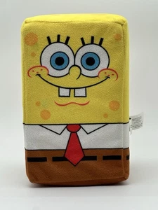 SPONGEBOB SQUAREPANTS Plush 2016 NICKELODEON 5" x 3" x 2.5" Stuffed SQUARE bob - Picture 1 of 5