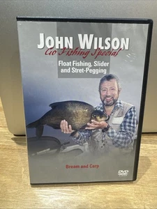 JOHN WILSON ‘Goes Fishing’ FLOAT FISHING SLIDER STRET-PEGGING (DVD) Bream & Carp - Picture 1 of 2