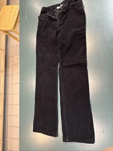 Talbots Girls Black Corduroy Pants 16 - Picture 1 of 3