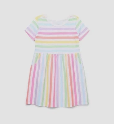 NUEVO Vestido Patinador Estampado Garanimals 5T Niña Pequeña Con Bolsillos Verano Primavera Foto 1 de 4