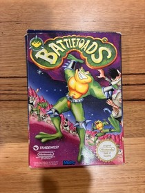 Battletoads Nintendo NES Pal A Version in box