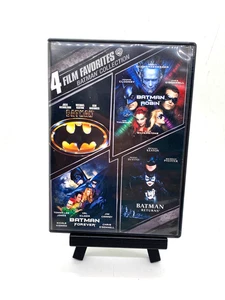 4 Film Favorites: Batman Collection Batman / Batman Forever / Batman and Returns - Picture 1 of 7