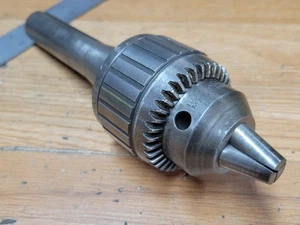 JACOBS DRILL CHUCK 14N W/ 1/2 " CAP - R8 SHANK - Picture 1 of 3