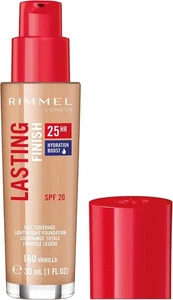 Rimmel Lasting Finish 25Hr Foundation SPF 20 30ml In Vanilla 160 - Picture 1 of 1