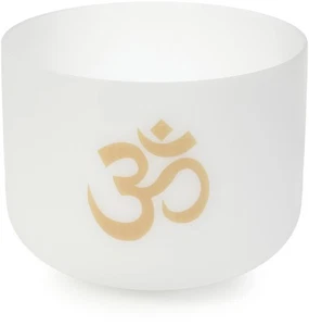 Meinl Sonic Energy Crystal Singing Bowl - Om Frequency and Design, 16 inches - Picture 1 of 4