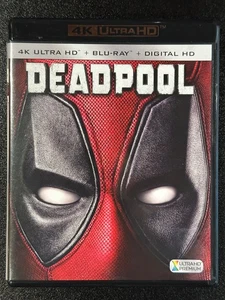 Deadpool 4K Ultra HD 2-Disc Blu-ray Set 2016 *NO DIGITAL CODE* LIKE NEW - Picture 1 of 7
