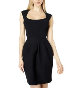 £165 TED BAKER Judit tulip skirt bodycon wiggle dress knit cocktail LBD 2 Uk 10 - Picture 1 of 19