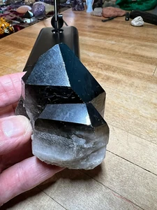 Smoky Quartz Crystal Gemstone Floater Cathedral Record Keeper Multi Point 116 - Picture 1 of 12