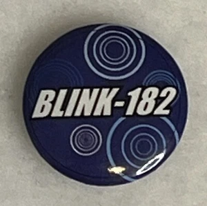 Spilla pulsante promozionale vintage Blink-182 2000 - Foto 1 di 2