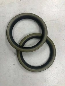Qty 2 10-40 Dexter Mobile Home Trailer Axle Grease Seal 2.51" X 1.94" - Picture 1 of 1