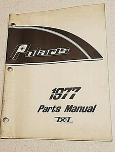Polaris moto de nieve TX-L 1977 P/N 9910427 piezas manual - Imagen 1 de 1