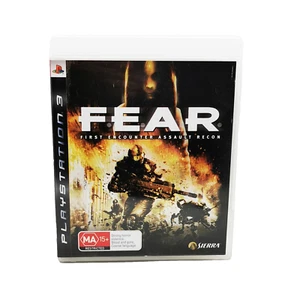 FEAR First Encounter Assault Recon PS3 Playstation 3 Game - Complete with Manual - Foto 1 di 3