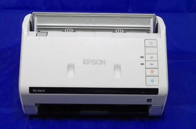 Epson DS-530 II Color Duplex Document Scanner AS IS READ DESCRIPTION - Image 1 of 4