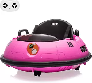 Ride on Bumper Car, 12V Electric Toddlers Car with Remote Control, Safety Belt, - Picture 1 of 12