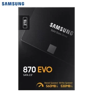 Samsung 870 QVO 2TB Solid State Drive 2.5" SATA SSD MZ-77Q2T0B - Picture 1 of 5