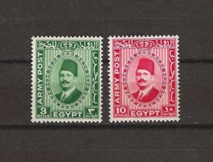 EGYPT 1936 SG A12/A13 MNH - Bild 1 von 2