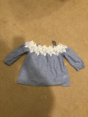 Blusa Top Soprano Para Mujer Azul Talla Mediana NUEVA NUEVA CON ETIQUETAS Foto 1 de 4