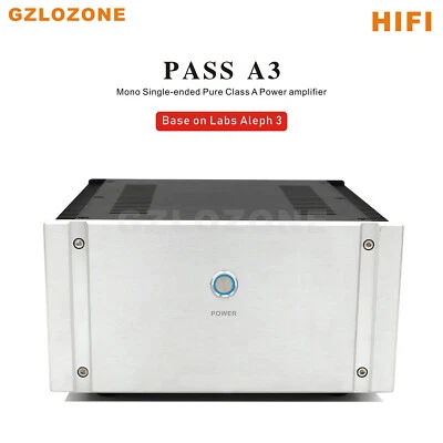 Mono Single-ended Pure Class A Power Amplifier 30W Amp base on Pass Labs Aleph 3 - Image 1 of 4
