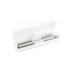 Kikkerland Travel Straw Set Reusable Stainless Steel Portable Compact Gift Idea - Picture 1 of 3