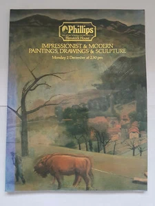 Phillips Catalogue - 2 December 1985 - Paintings,Drawings & Sculptures #B11041 - Bild 1 von 1