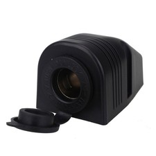 Waterproof Motorcycle Power Cigarette Lighter Socket with Screws Accessory 12V