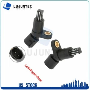 Par de 2 conjuntos de sensor de velocidad de rueda ABS trasero izquierdo y derecho para Audi TT 2000-2006 - Imagen 1 de 8