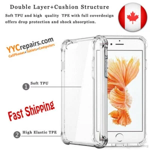 Huawei P30 Pro Anti shock Transparent Clear Soft Silicone Gel Cover Slim Case - Photo 1 sur 7