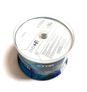 Nuevos discos TDK DVD+R 25pk RW 16x 4,7 GB NUEVOS SELLADOS DE FÁBRICA - Imagen 1 de 2