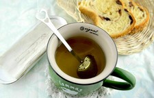 NEW STAINLESS STEEL loose Tea Leaf Strainer FILTRO diffusa Herbal Spice Spoon