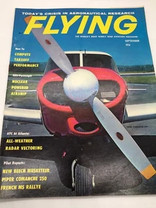 Flying Magazine - September 1962 - Beech Musketeer, Conanche 250, French MS… - Picture 1 of 12