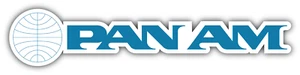 Pan Am American Airlines World Airways Vinyl Sticker Decal Aircraft Wall Window - Picture 1 of 1